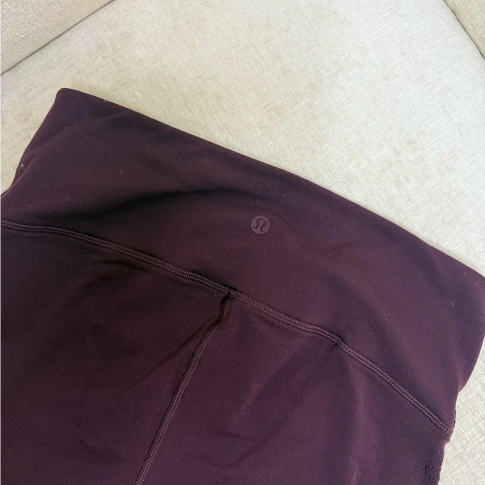 Lululemon Athletica Dark Purple Leggings